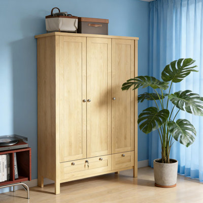 3 Doors Wardrobe Closet