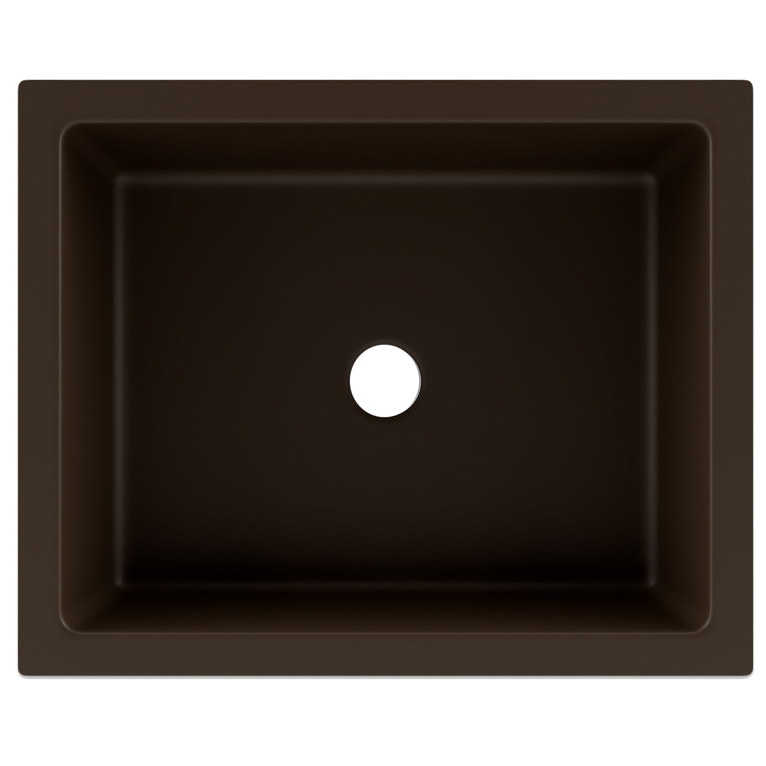 Quartz Composite Vanity Sink, Mocha