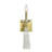 Marquette Tassel Wall Sconce - Polished Gold - 5"W x 5"D x 14.5"H-122120028