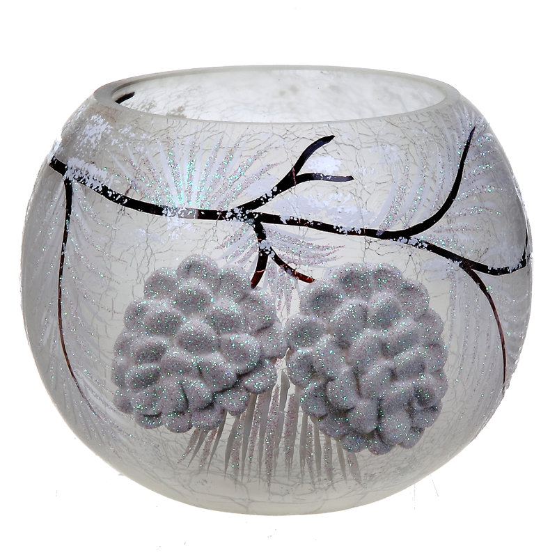 Ensemble de 2 bougies chauffe-plat Pinecone
