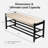 Everill Solid Wood Entryway Bench with Shoe Storage-71090958-71090959