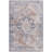 Conchita Rectangle Orhideja Oriental Machine Woven Area Rug in Navy/Rose-89727374