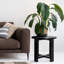 Table de bout Elegant Acacia Trestle-1262686289
