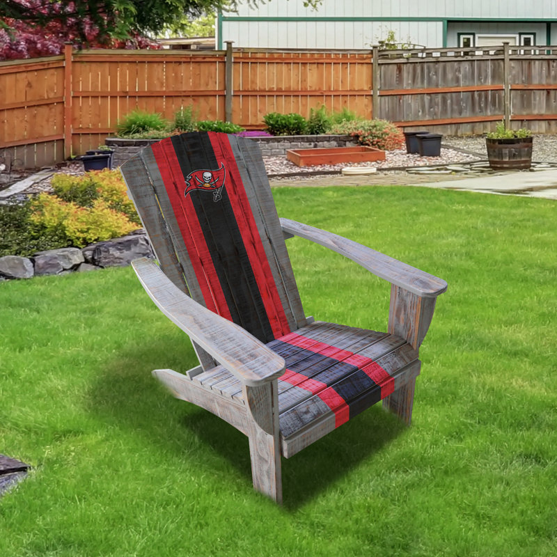 Wood Outdoor Adirondack Chair, Tampa Bay Buccaneers
