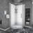 Shower Door 34-1/8" X 72" Semi-Frameless Neo-Angle Hinged Shower Enclosure, 5/16 In. (8Mm)-120984585