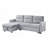 Phenex Seaside Style Reversible Sleeper Sectional Sofa-112132356