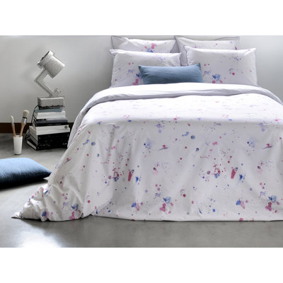 Drap-housse en percale de coton à densité de tissage 200 fils Arty