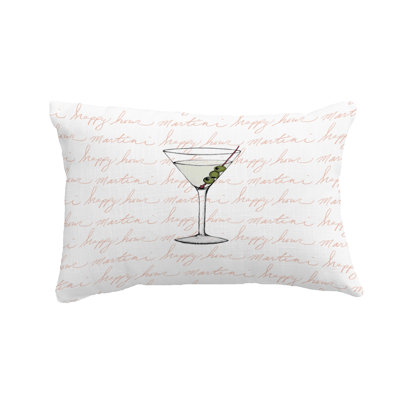 Outdoor Reversible Throw Pillow