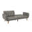 Fosnavag Tufted Microfiber Upholstered Sofa Bed-1508446763