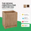 Base de meuble-lavabo simple 24 po avec tablette réglable-134088414