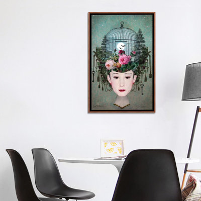 " Moonlight Garden " Painting