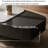 Simple microcrystalline stone coffee table