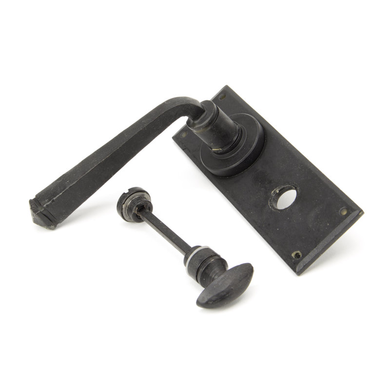 Avon Bathroom Door Handle, External Beeswax