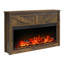 Wide Modern Farmhouse Mantel with Electric Fireplace-88293516