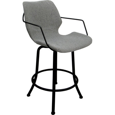 Swivel Metal Bar Stool - 30" Seat