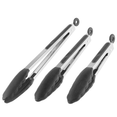 Classic Cuisine 3 Piece Kitchen Tong Set