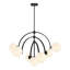 Lustre noir 7 lumières Marias-1239536837