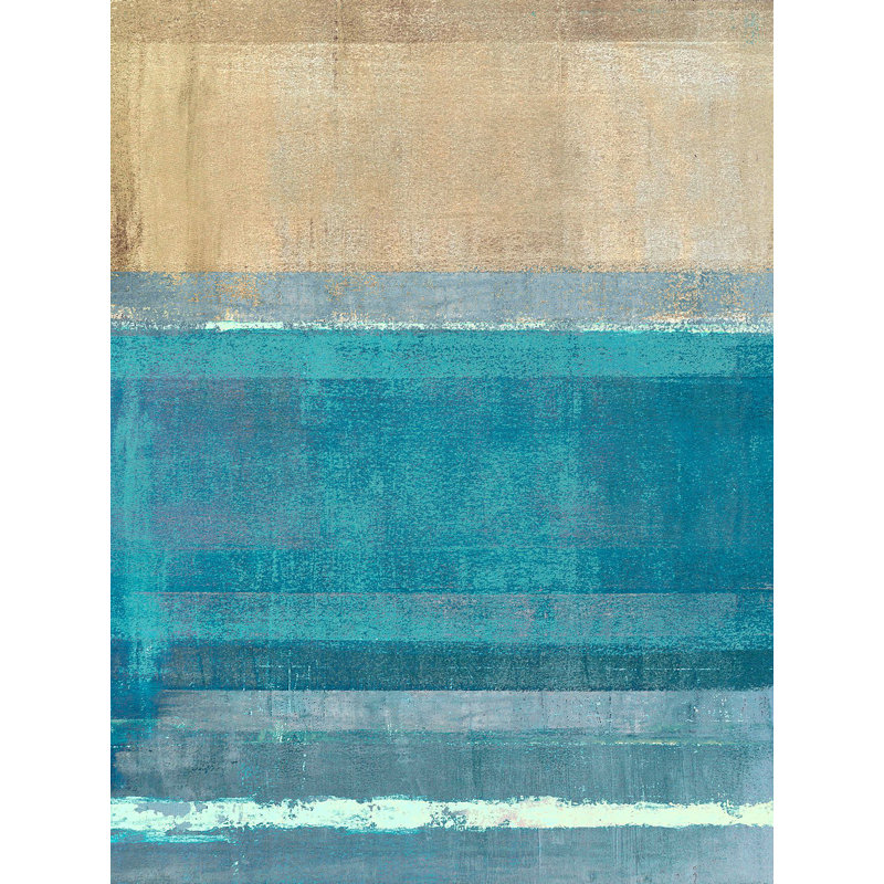 Abstract Horizon by Ludwig Maun - Wrapped Canvas Painting, 80cm H x 60cm W x 4cm D