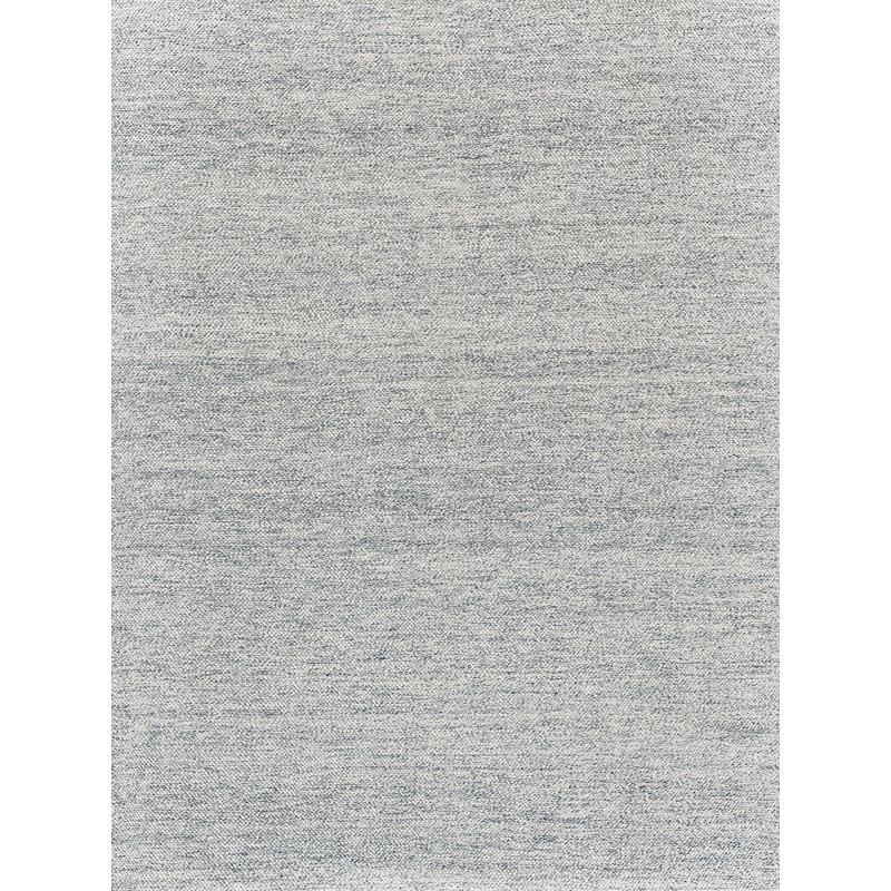 Exquisite Rugs Rhodes Handmade Hand Loomed PET Blue Area Rug, Rectangle 6' x 9'