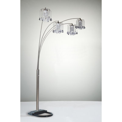 1 lampe de plancher de style arc-en-ciel de luxe à conception moderne et classique 1pc