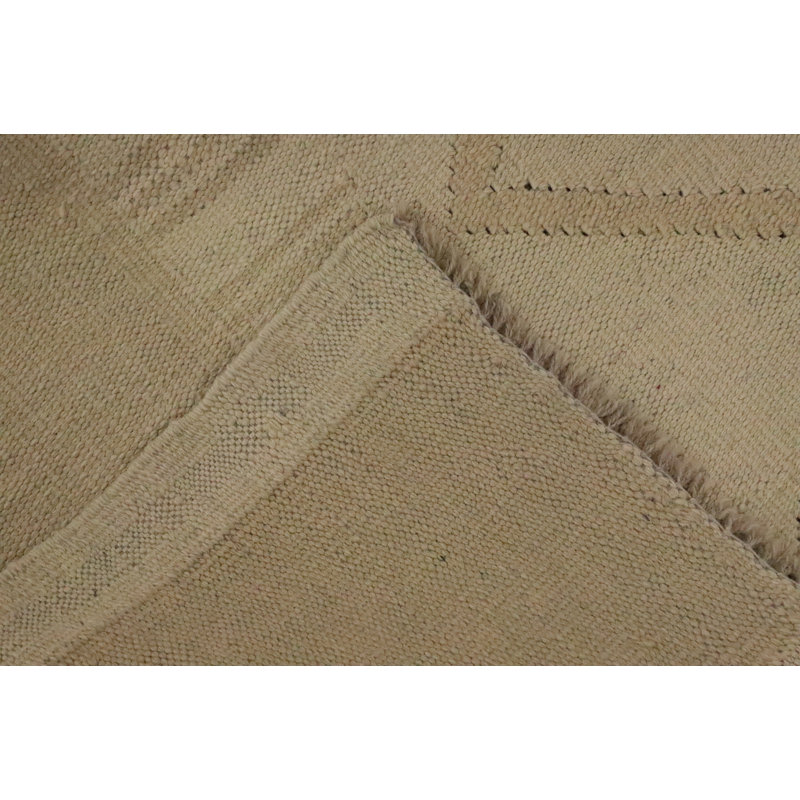 Tapis kilim en laine tissé à la main Earthy Tones 5 x 6