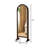 Retro Style Rotating Mirror with Integrated Storage Rack