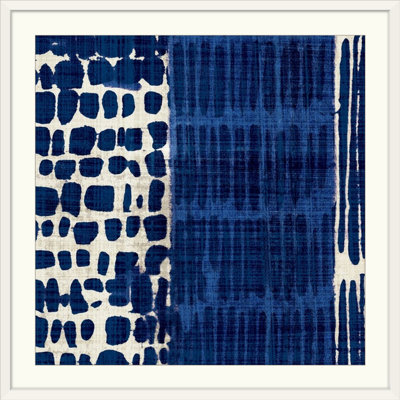 « i », reproduction d’art Indigo Batik