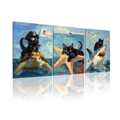 3 Piece Wrapped Canvas Print