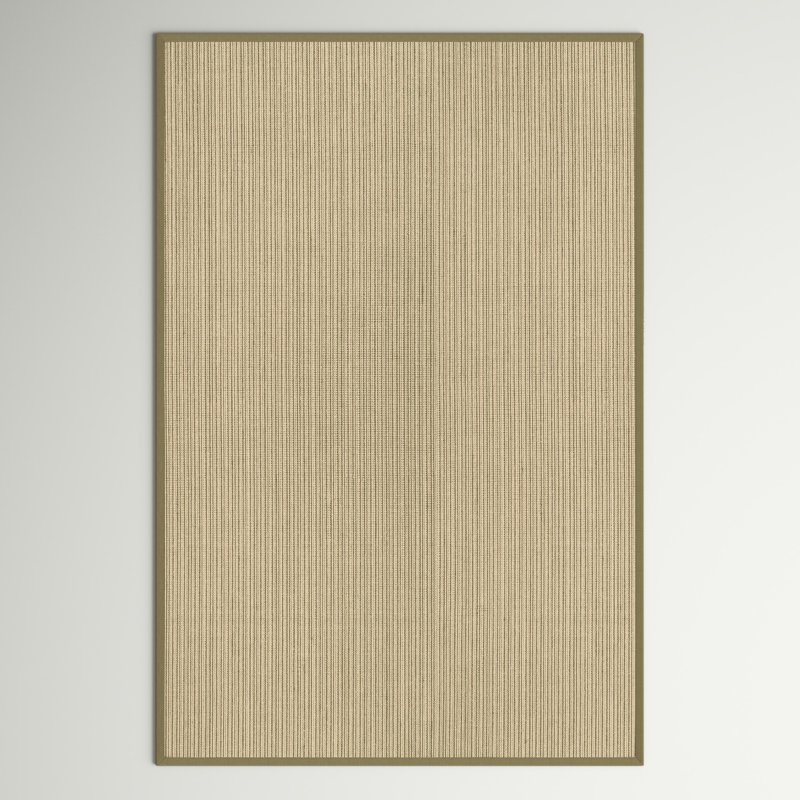 Auckland Jute/Sisal Natural Area Rug, Rectangle 9' x 12'