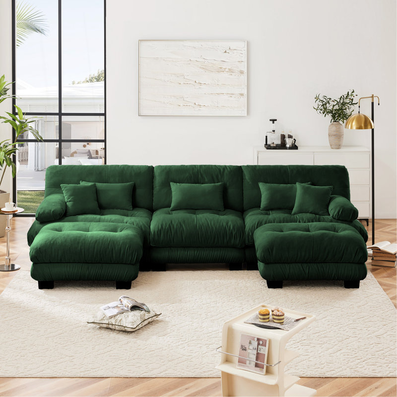 Canapé modulaire Luxury Luxury, Vert