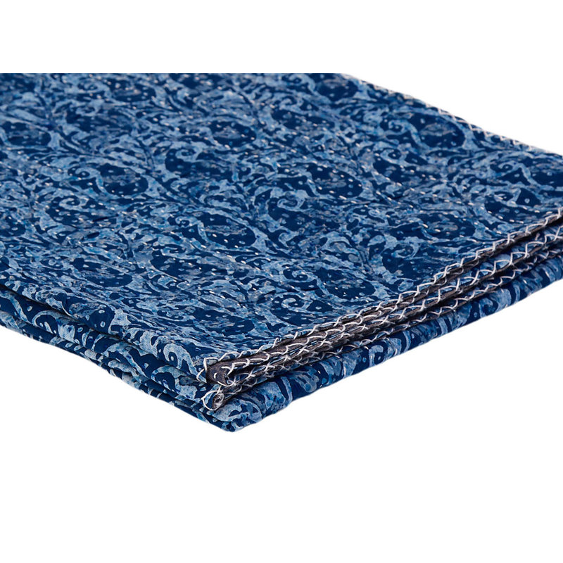Kantha Knitted Throw Blanket
