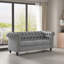 Carlene 3 Seater Linen Chesterfield Sofa-702802180