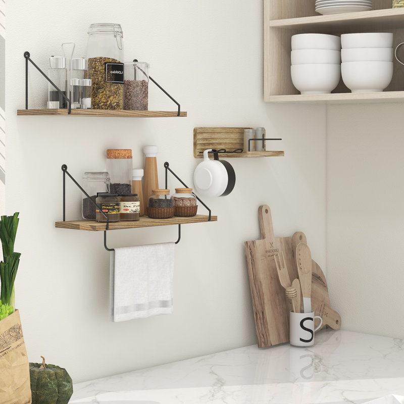 3 Piece Bracket Shelf