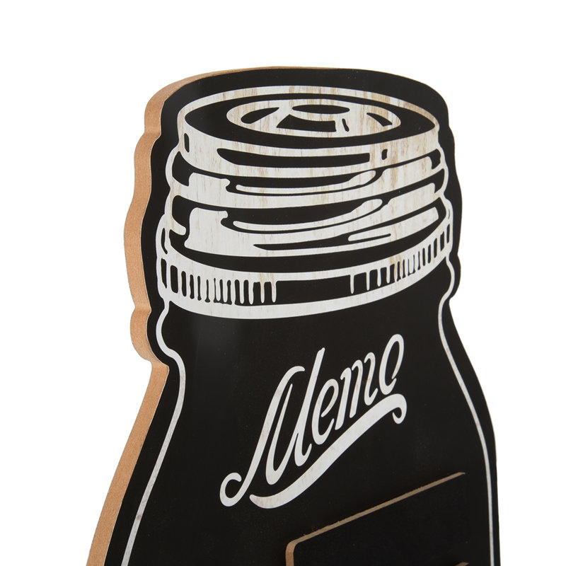 Tableau noir mural décoratif Mason Jar