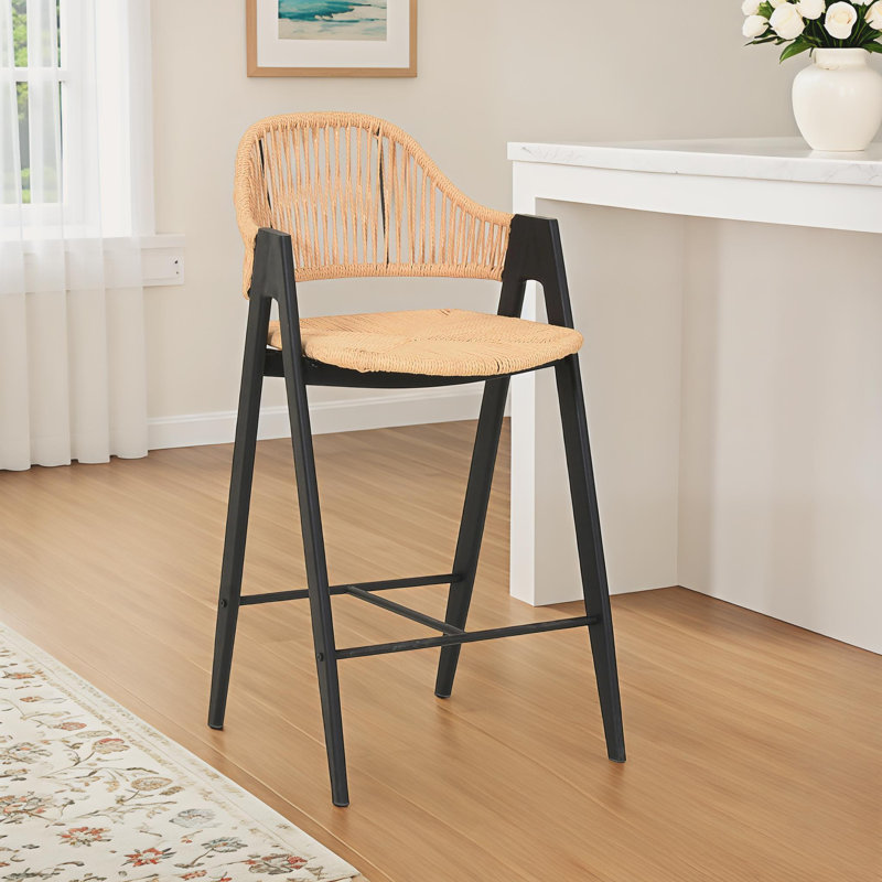 Addley Counter Stool with Metal Frame