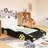 Wood Frame Full Size Race Car-Shaped Platform Bed With Storage-159257854-159257855