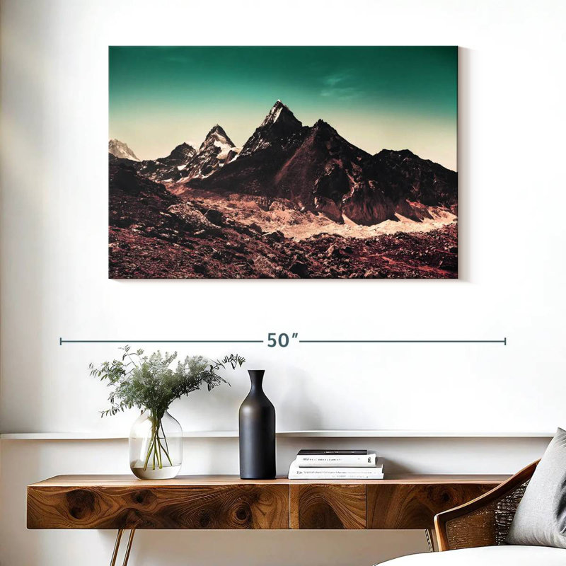 Alvord Himalayas Mountain Range, 26" H x 39" W