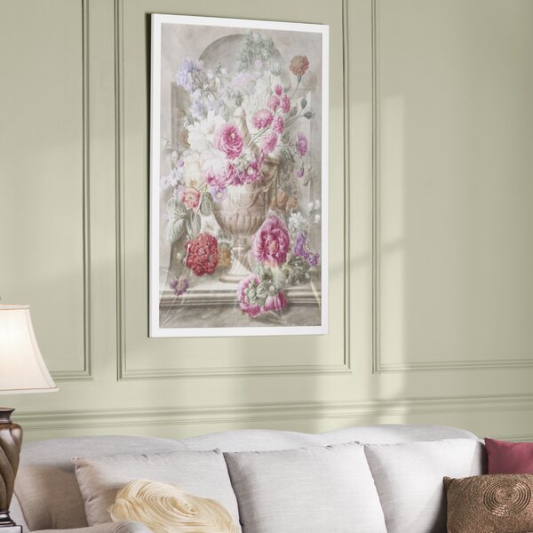 Astoria Grand Flower Arrangement XII Framed Print | Wayfair