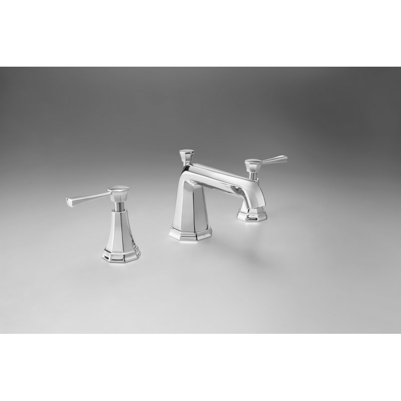 Deco™ Widespread Bathroom Faucet with Drain Assembly, Polished Chrome