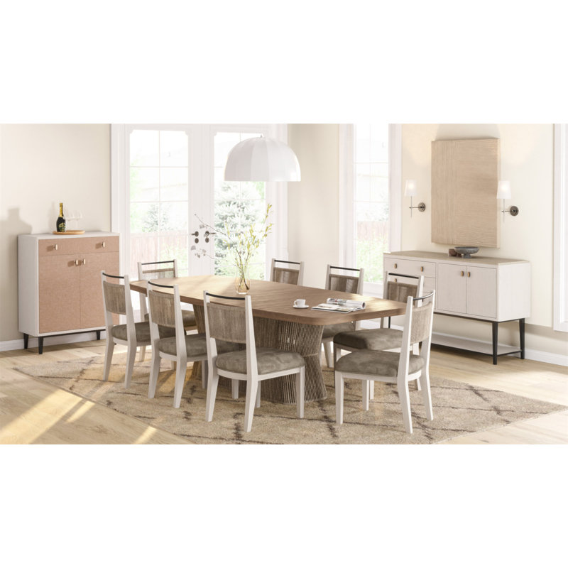 Table de salle à manger - Toffe avec base en corde