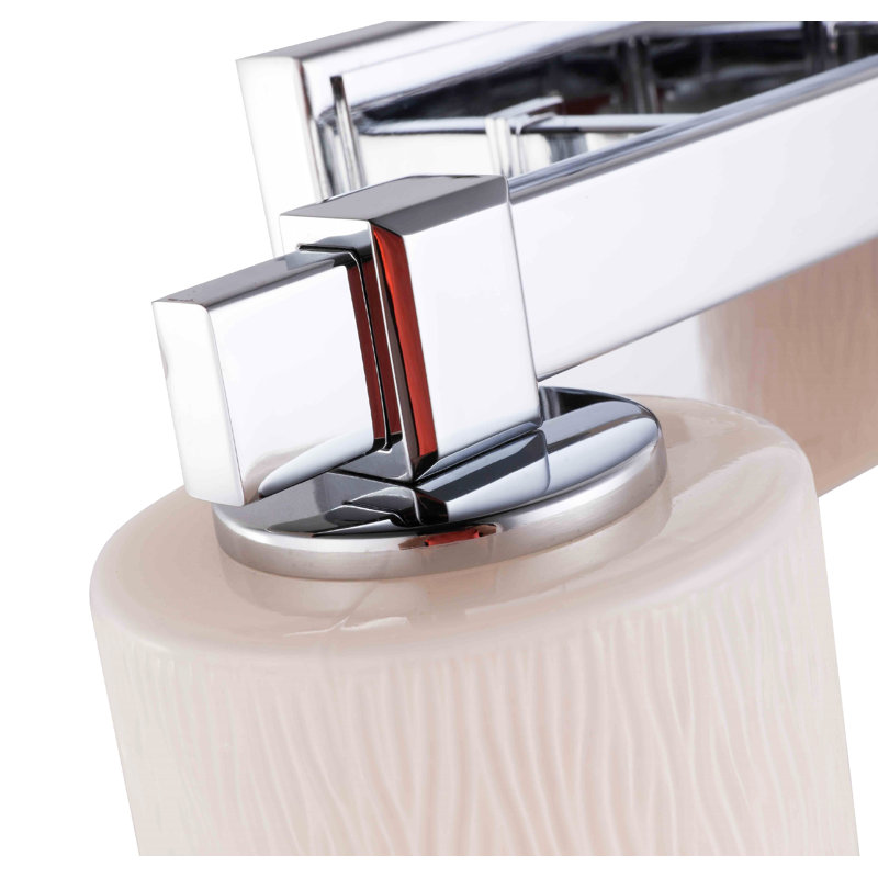 Éclairage pour salle de meuble-lavabo 2 lumières pour salle de bain Thiessen, Chrome