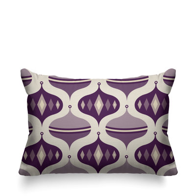 Noel Christmas Ornament  Balls Indoor/Outdoor Throw Pillow