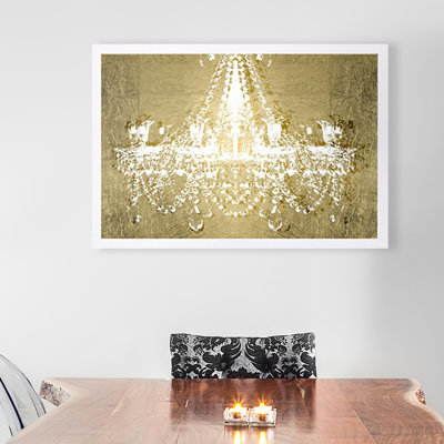 Dramatic Entrance Gold - peinture sur toile