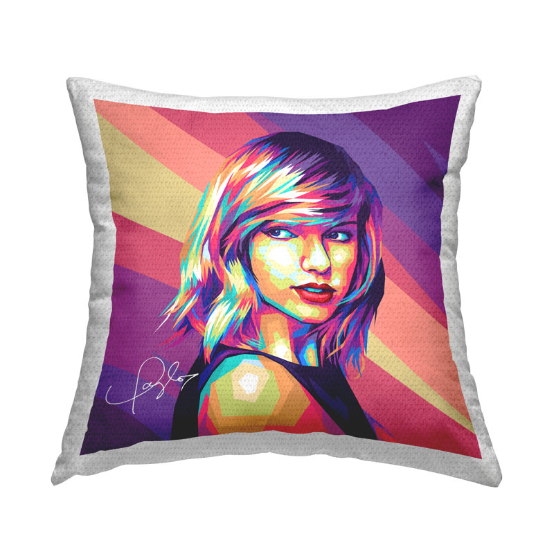 Housse et insert de coussin décoratif en polyester pour intérieur / extérieur Birch & Ink