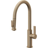 Corsano Pull Down Kitchen High Arc Spout Faucet with FB Series Handle