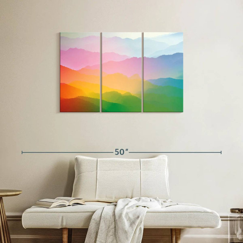 Alvord Rainbow Mountains, H 24 po x l 38 po