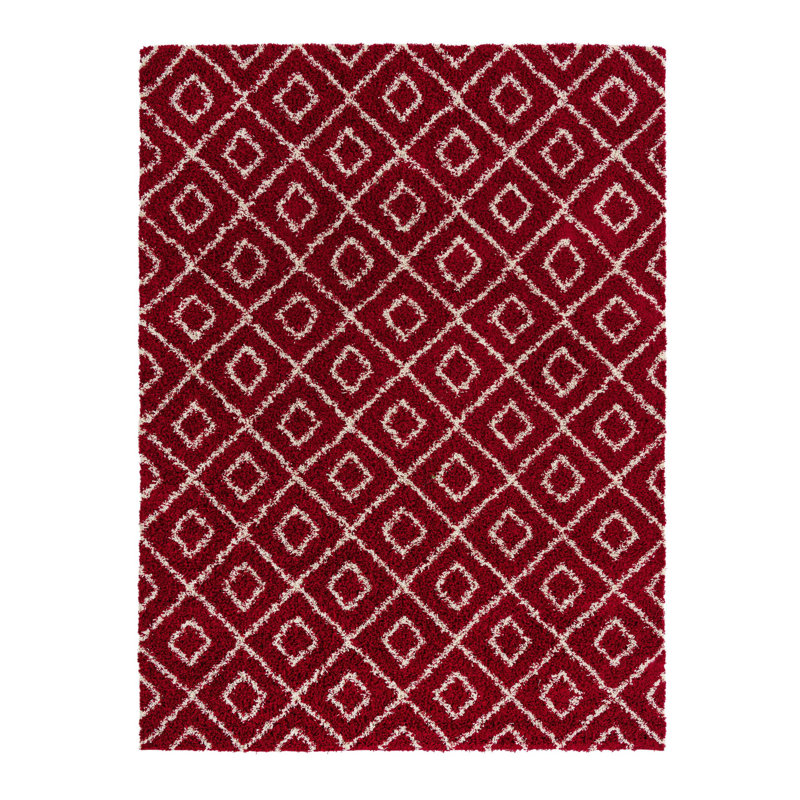 Assata Geometric Indoor Rug, Rectangle 9' x 12'