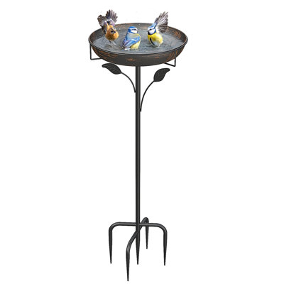 Metal Birdbath