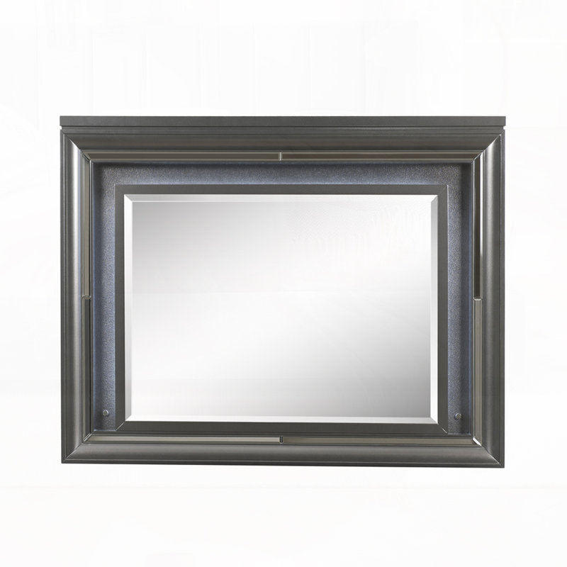 Gray Finish Mirror