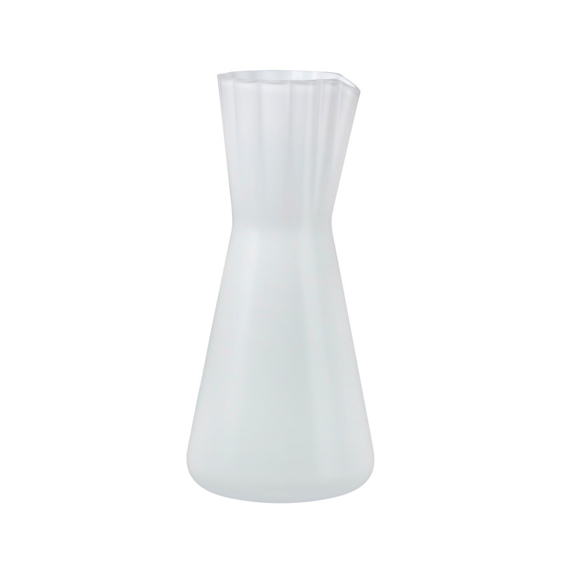 Carafe d'eau Lady, Blanc opale